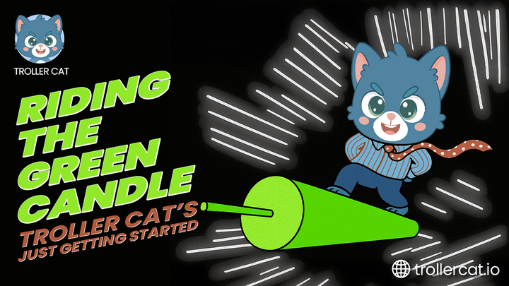 Troller Cat and Dogecoin comparison image