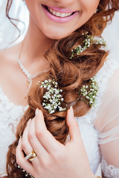 Braided bridal hair do