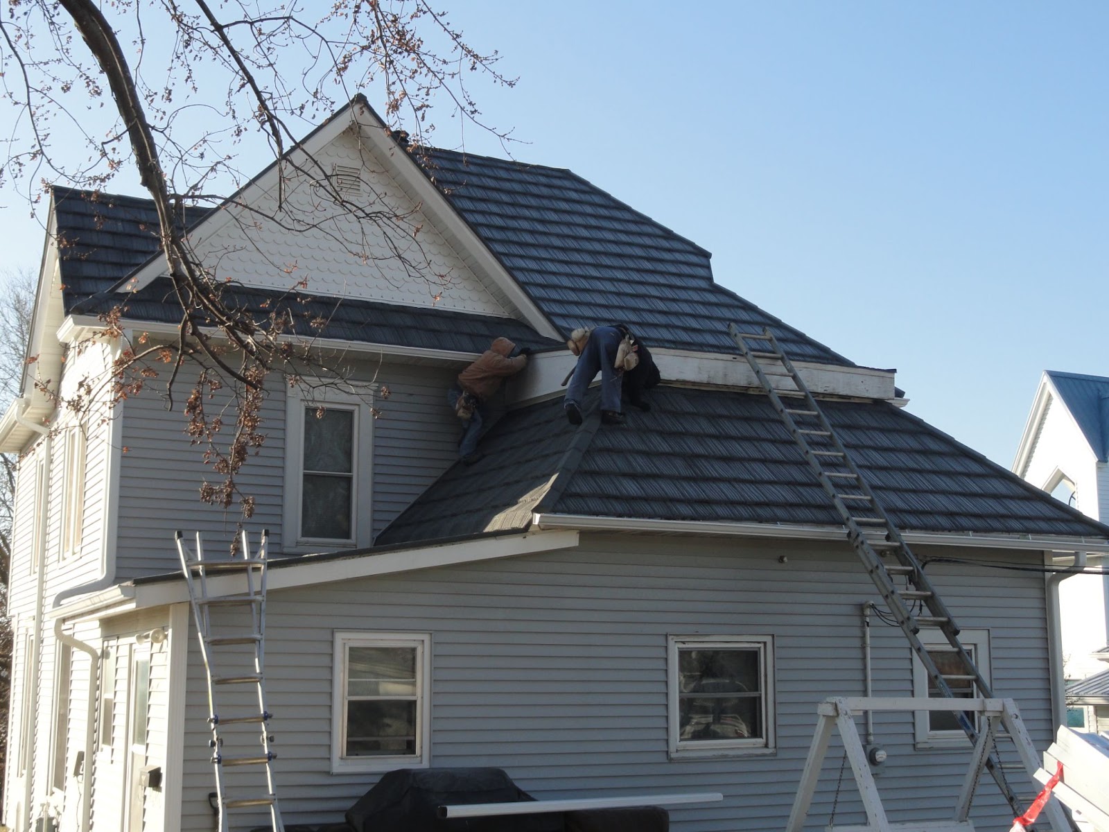  Boral Stone Coated Steel Roof Installation - Alden, IA