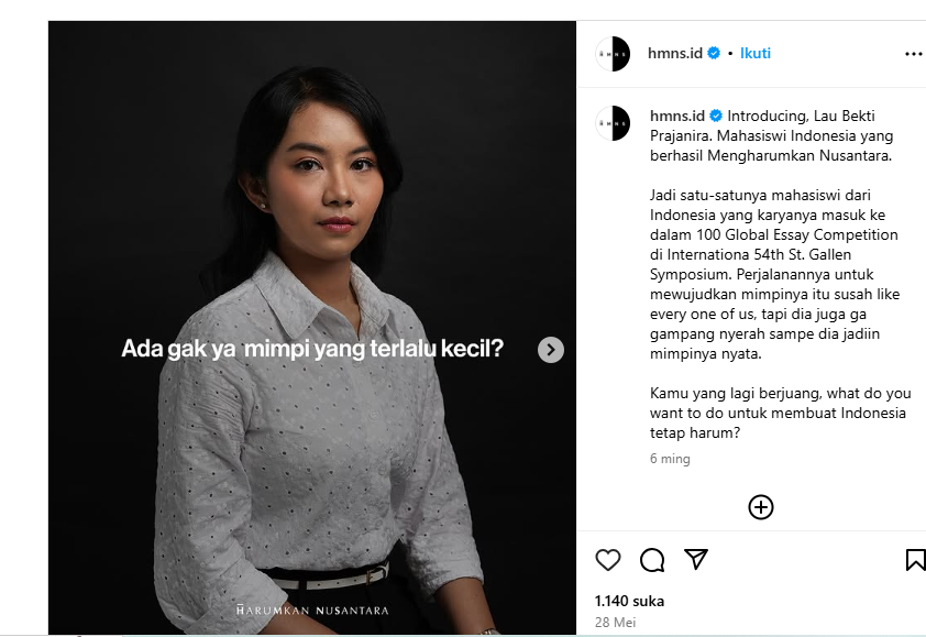 konten instagram HMNS