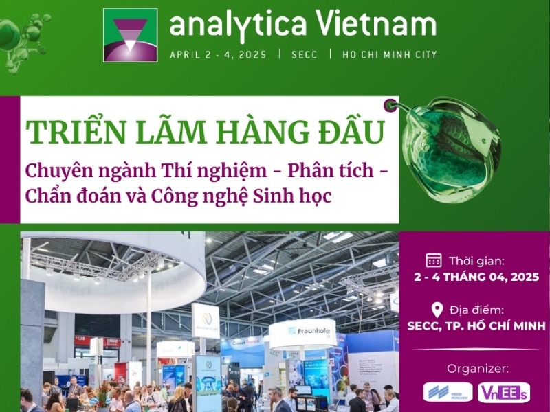 Xu Hướng Thiết Kế Gian Hàng Khoa Học Mới Nhất tại Analytica Vietnam 2025