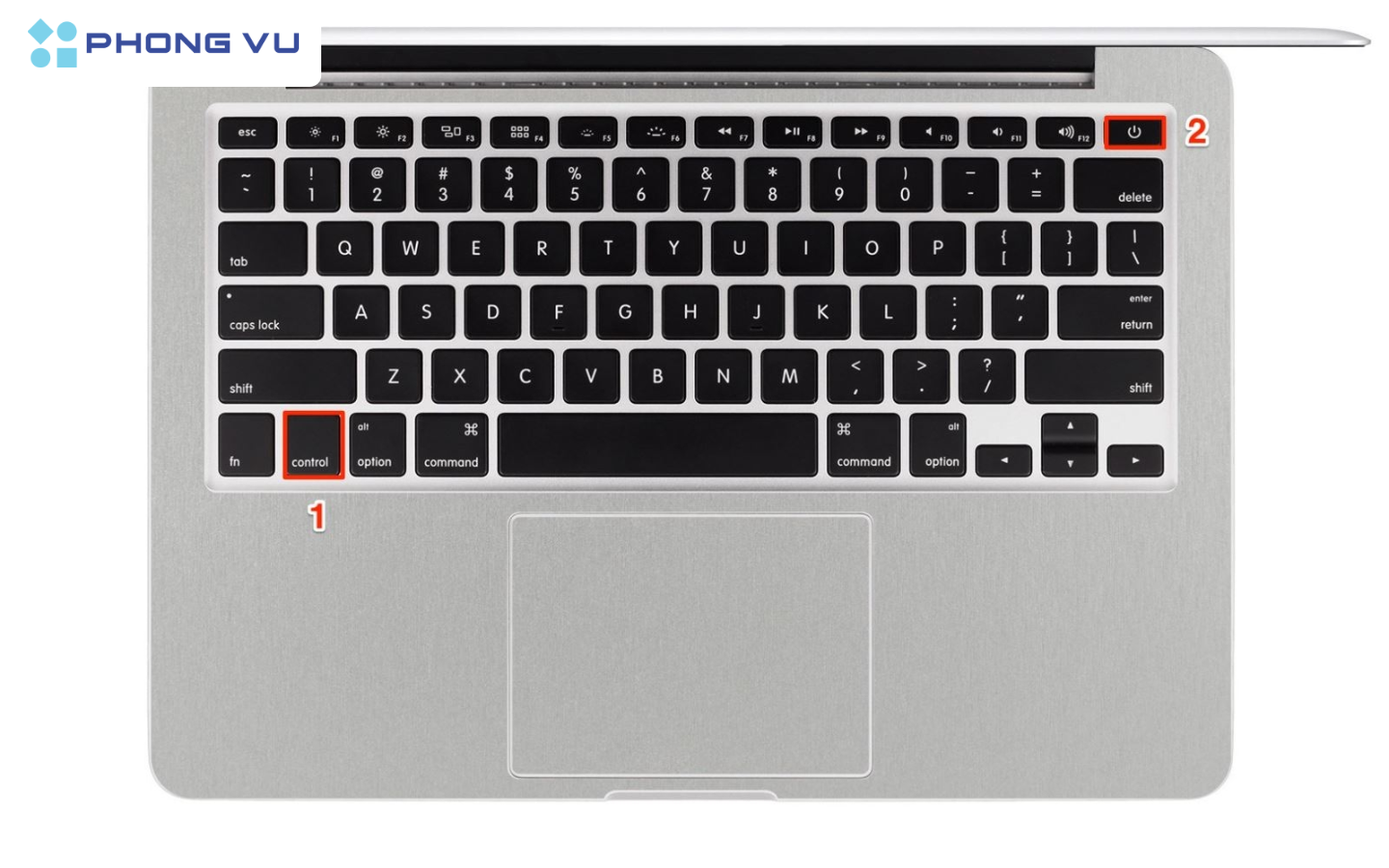 Phím tắt Macbook kích hoạt các chế độ Shutdown, Sleep hay Restart Control + Eject