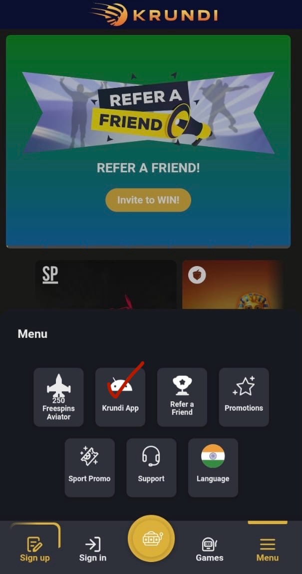 Krundi refer a friend krundi app