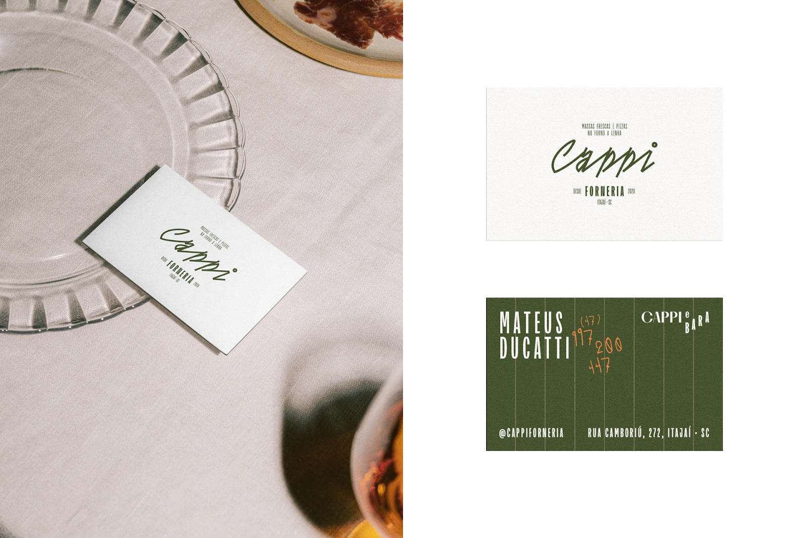 Image from the Cappi Forneria Branding: A Modern Slice of Italy article on Abduzeedo