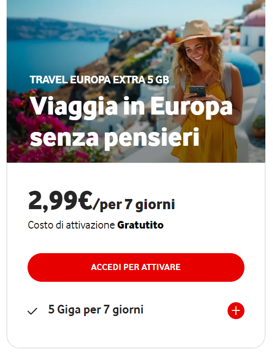 Roaming dati: Quanti GB in Europa con Vodafone?
