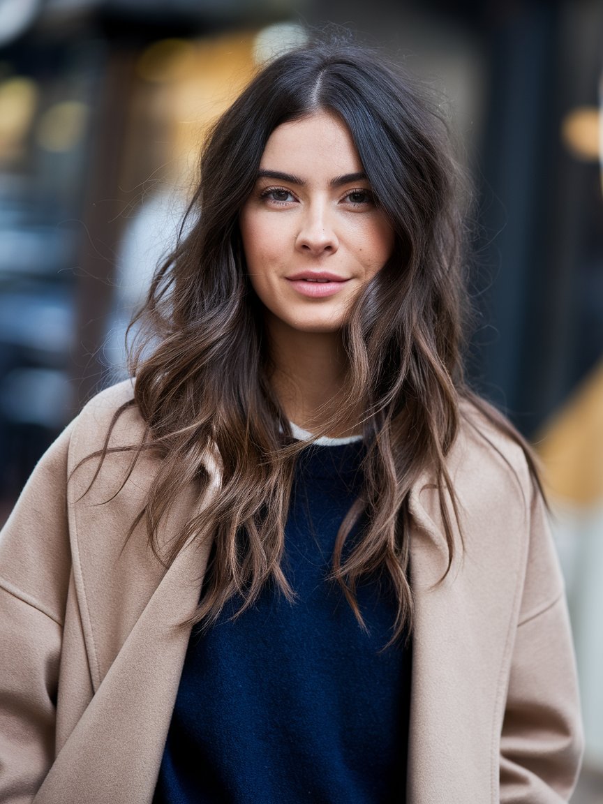 33.Natural Loose Textured Waves Hairstyle