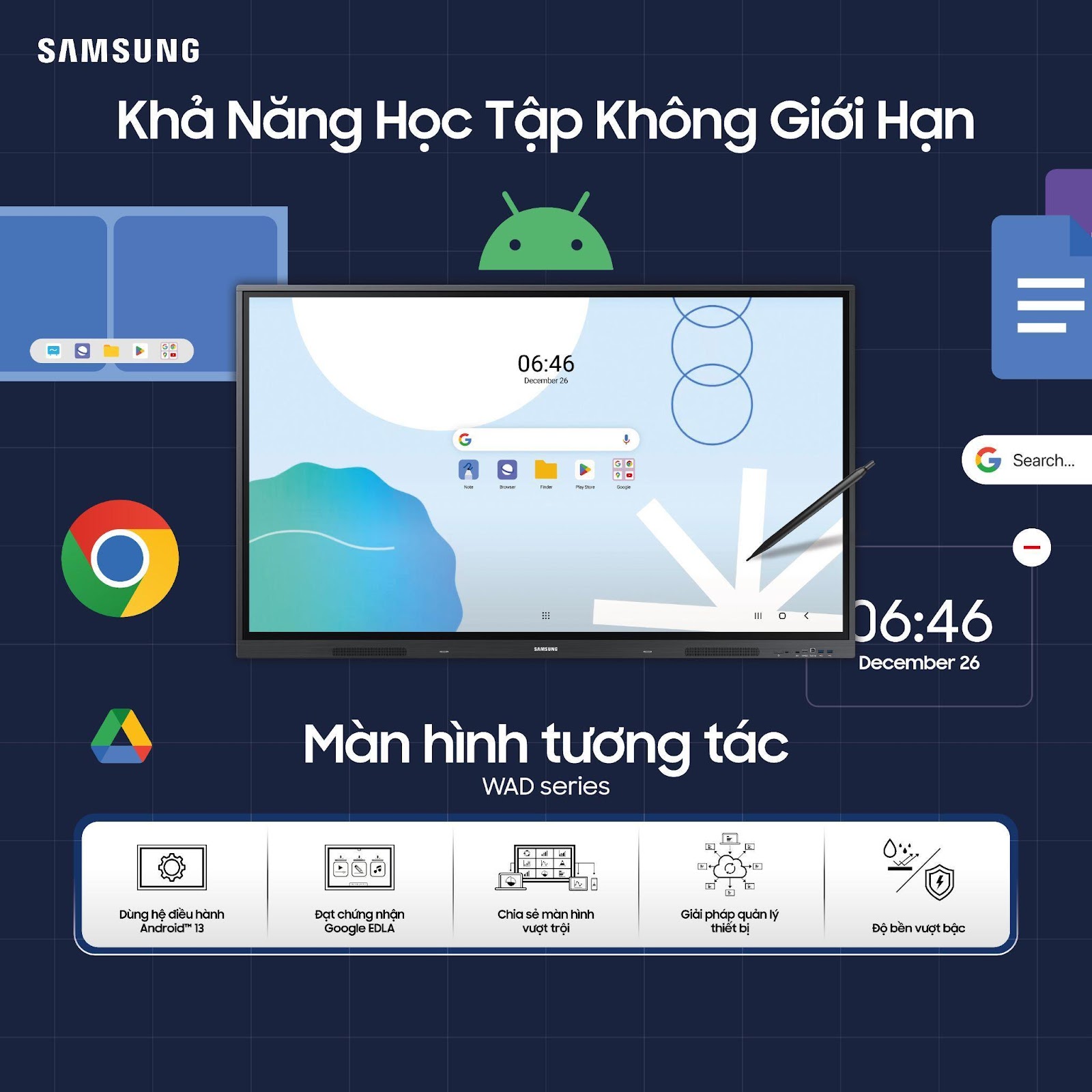 Samsung và Đại Phát hợp tác đưa giải pháp màn hình tương tác WAD Series vào giáo dục - AD 4nXennPQlFrIhhr7sBAP jSBp2J3iQ7THKWKfeuUex7nEtmx28k