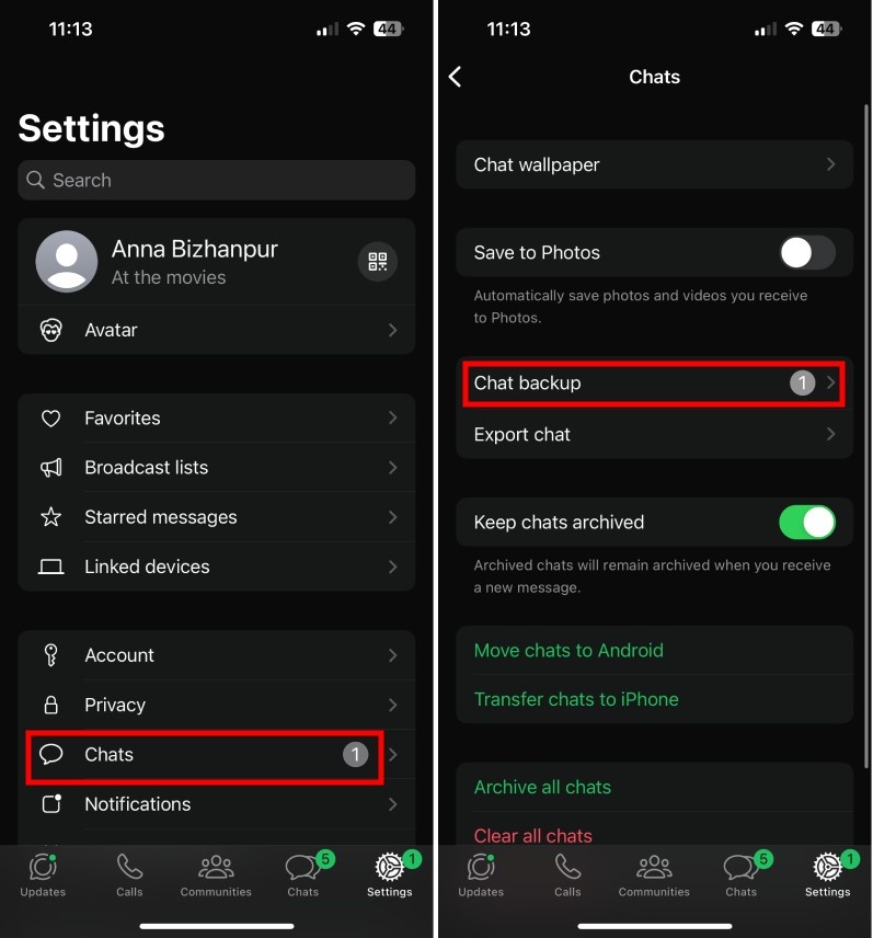 How to Transfer GB WhatsApp Data to The WhatsApp