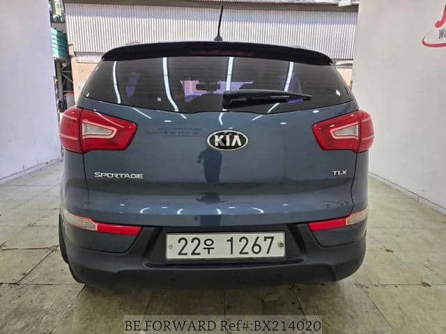 Kia Sportage R
Back view
Metallic blue