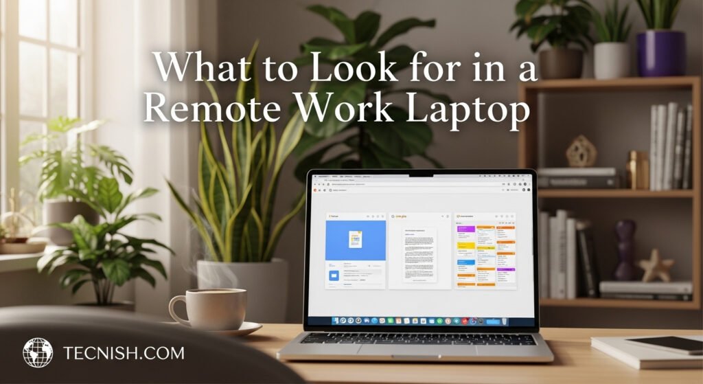 What to Look for in a Remote Work Laptop