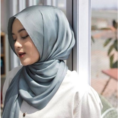 Pashmina Satin Mengkilap
