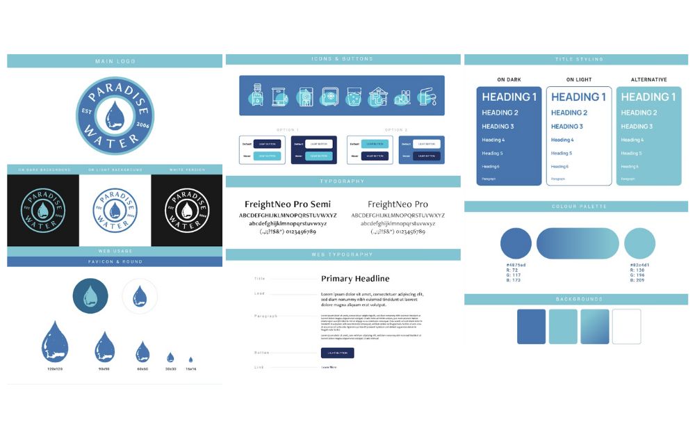 creative graphic design branding kit by Penji
