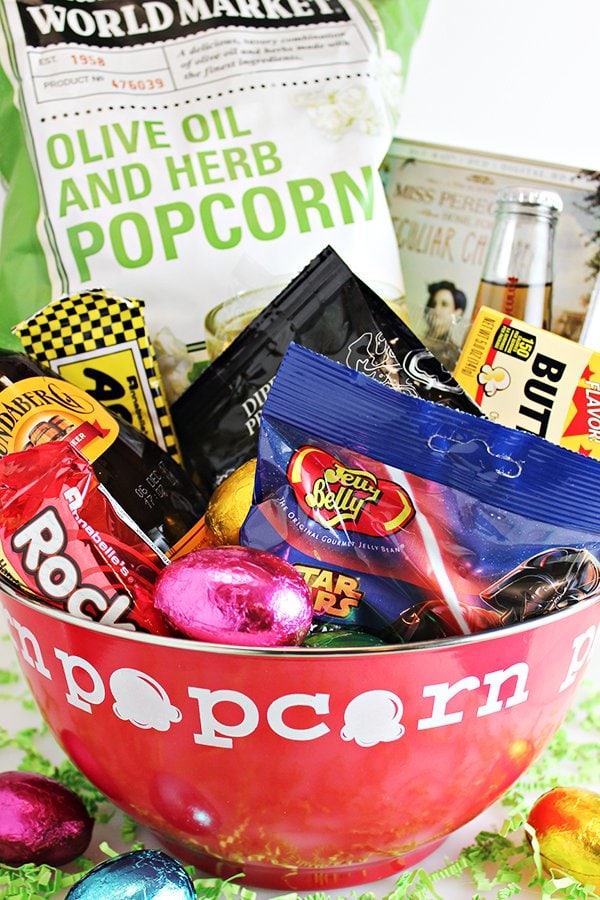 Movie Night Basket