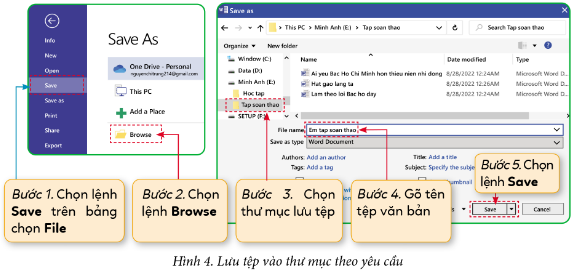 BÀI 2. SOẠN THẢO VĂN BẢN TIẾNG VIỆT VÀ LƯU TỆP VỚI TÊN MỚI