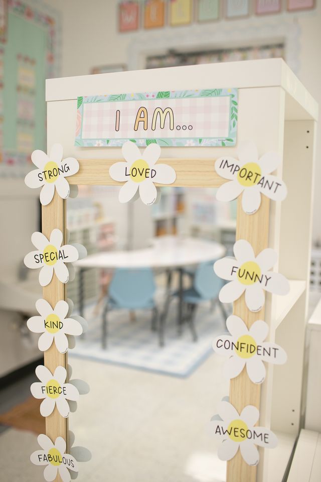 Pastel affirmation station