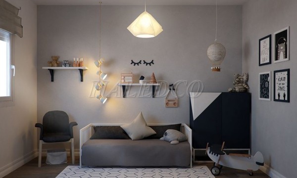 Ý tưởng trang trí đèn cho phòng trẻ em 2