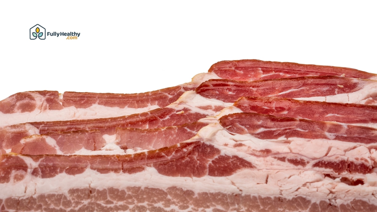 Sliced uncured bacon