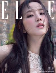 This contain an image of  BLACKPINK's Jisoo ELLE Korea interview