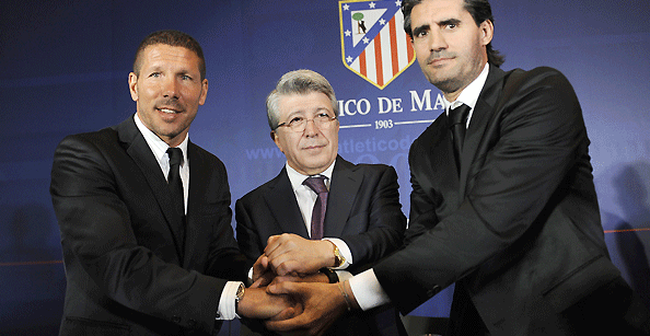 Diego Simeone announced as coach in 2011