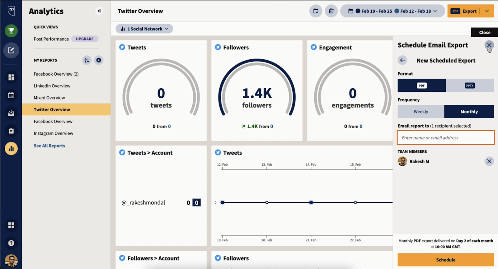 Hootsuite: Demand generation tool for social media campaign management