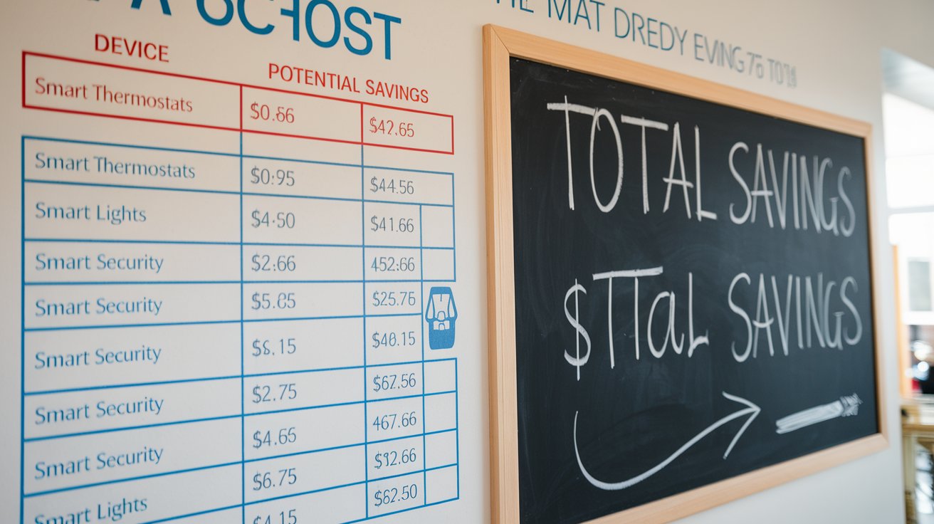 A cost comparison of smart home devices and their potential savings