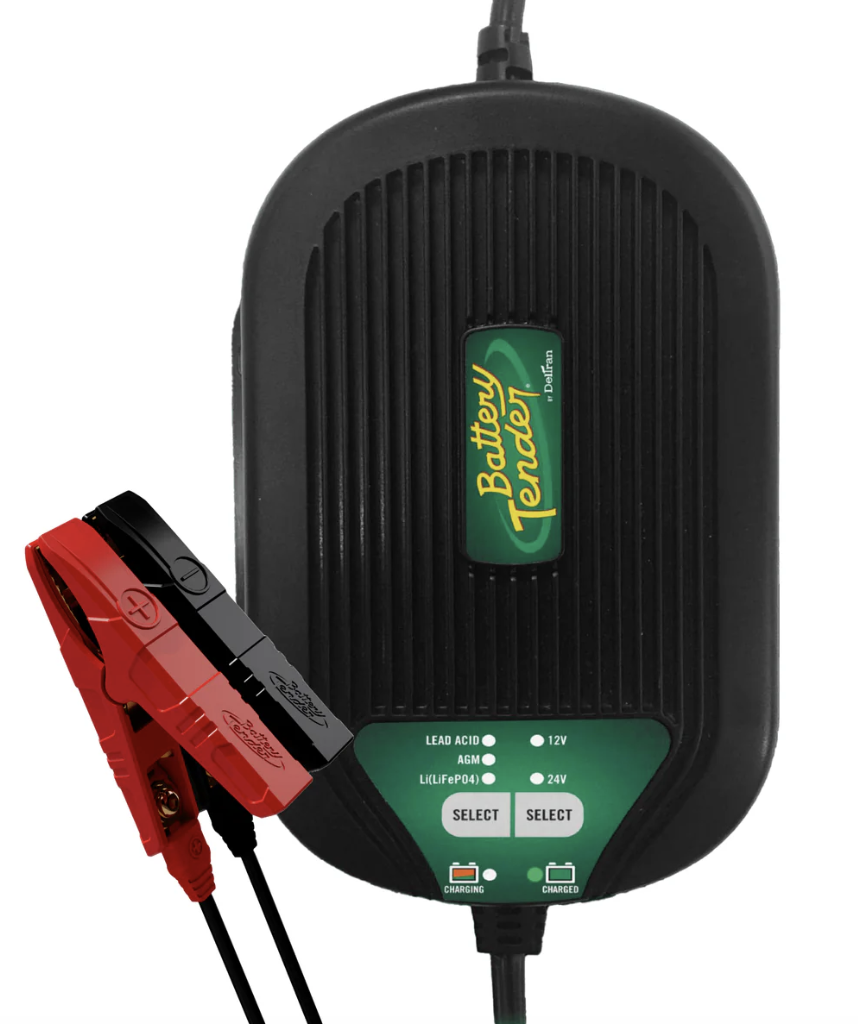 The 5 AMP 12V/24V Selectable Battery Charger and Maintainer