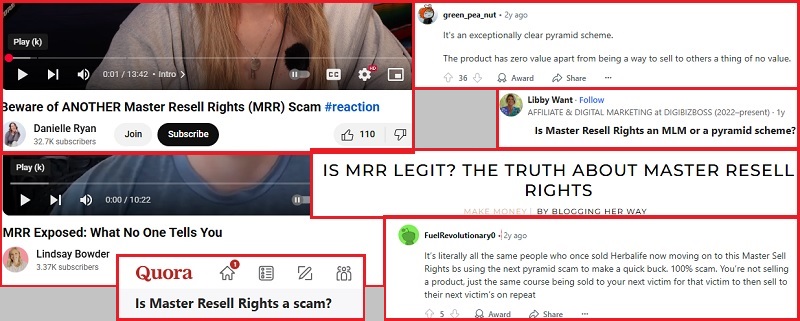 Is master resell rights legit