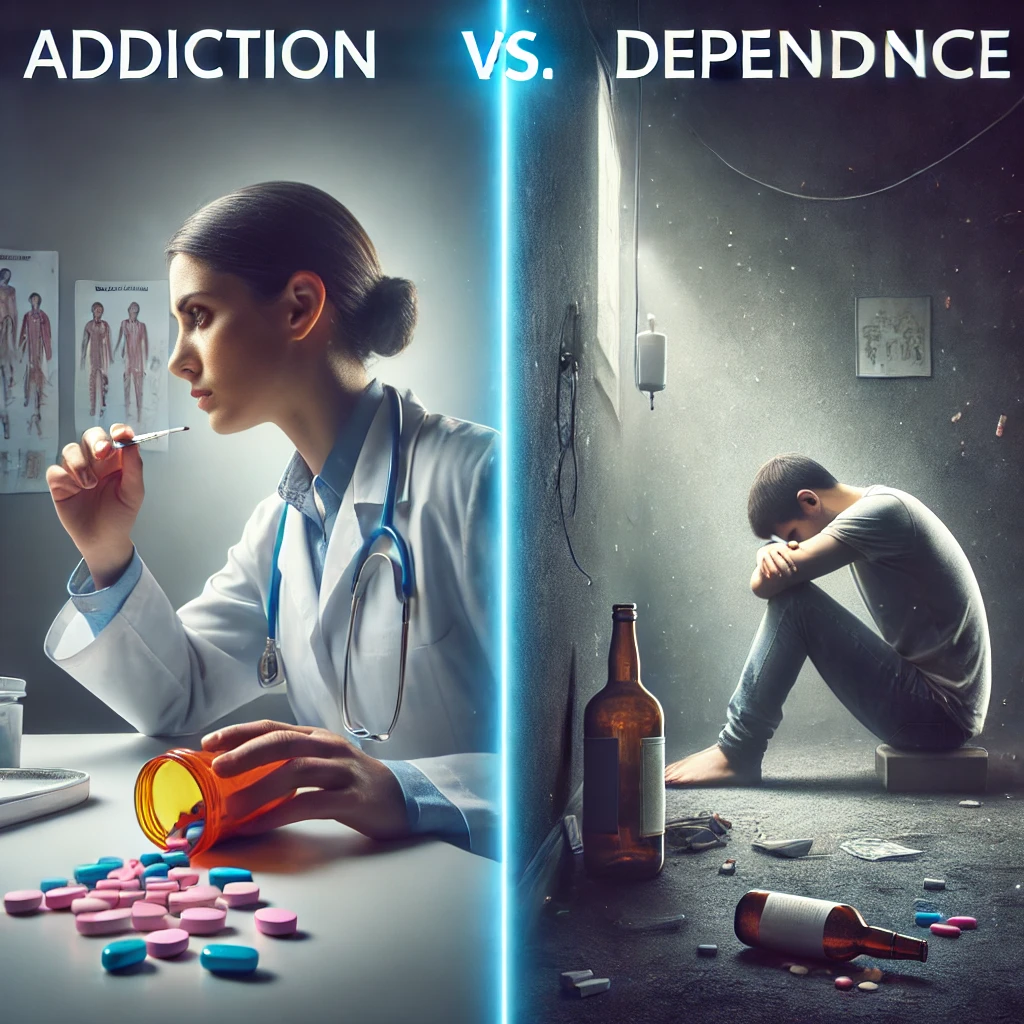 Addiction vs. Dependence