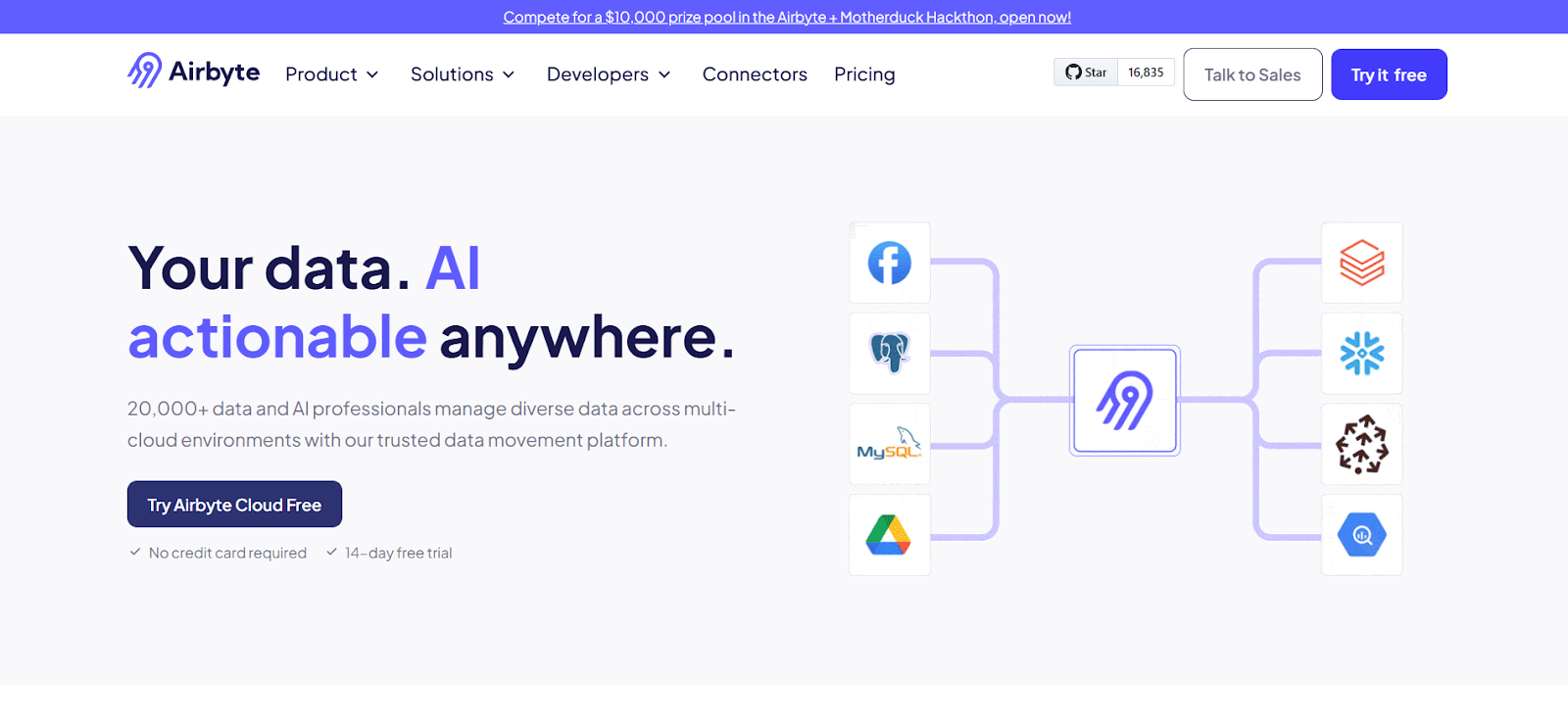 Airbyte Website