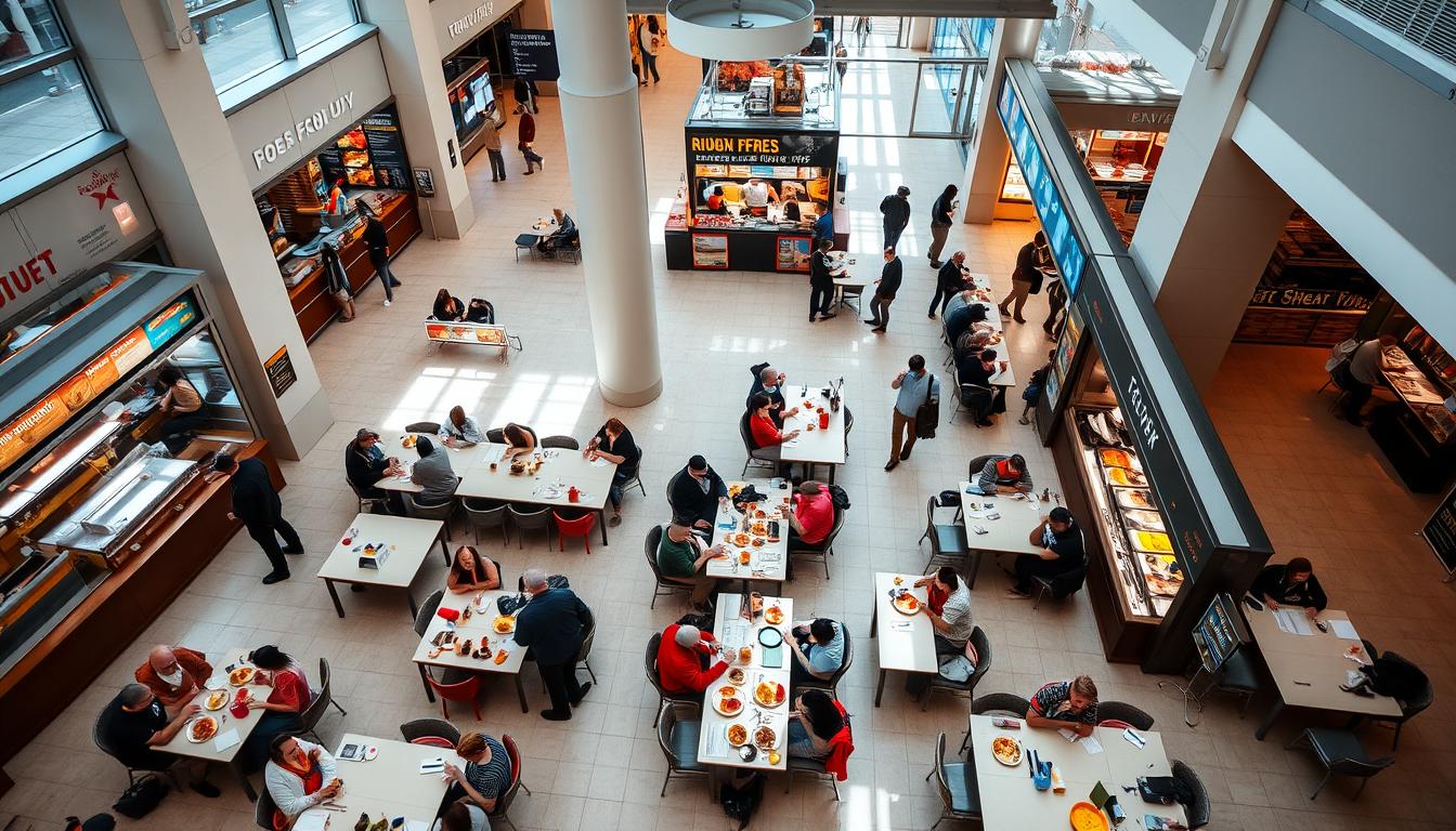 food court dining tips