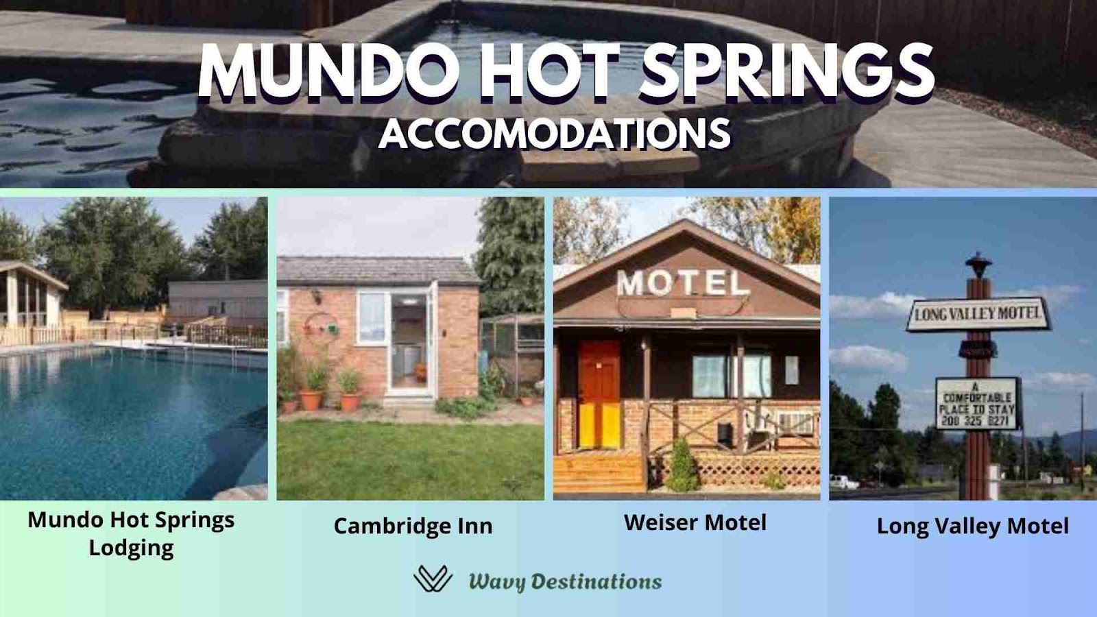 mundo hot springs accomodations