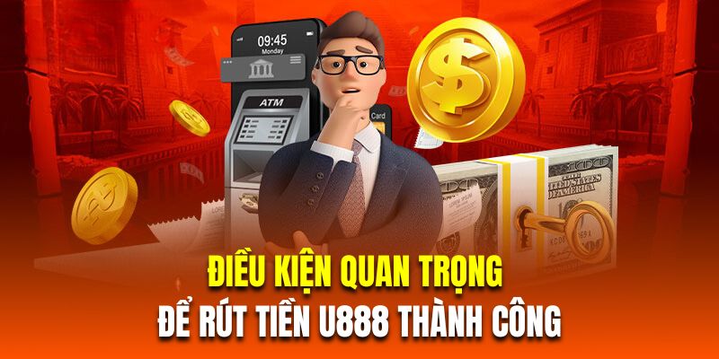 Tổng hợp những điều kiện quan trọng để có thể rút tiền U888 thành công