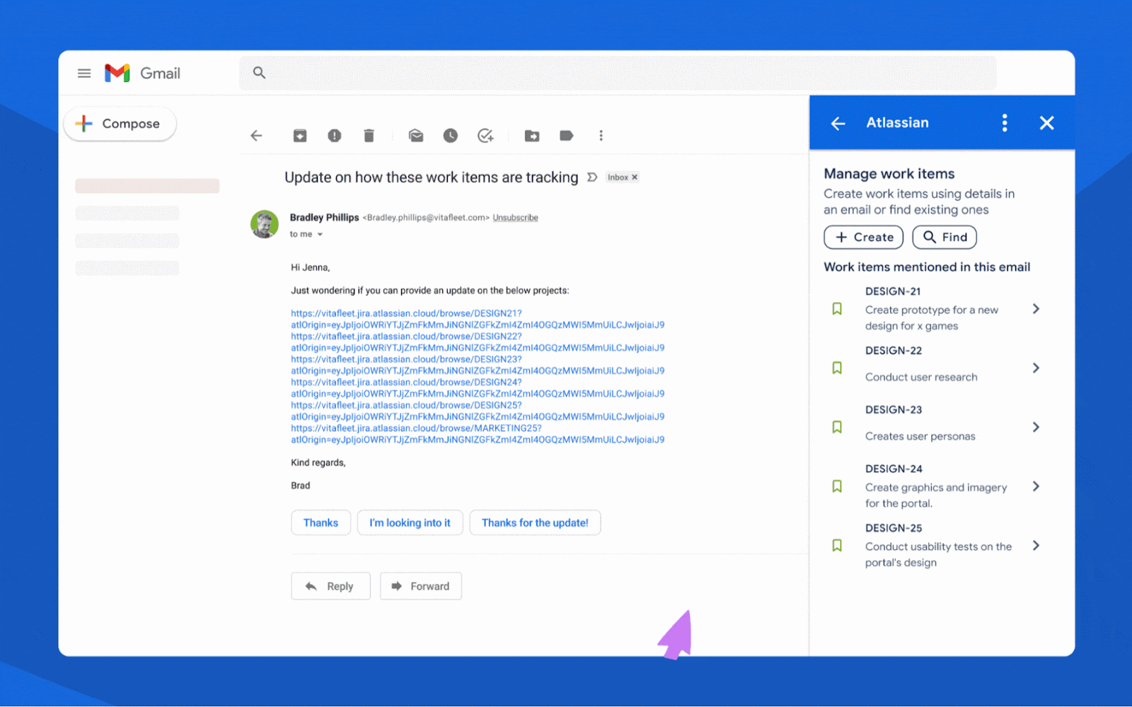 Jira and Confluence app
