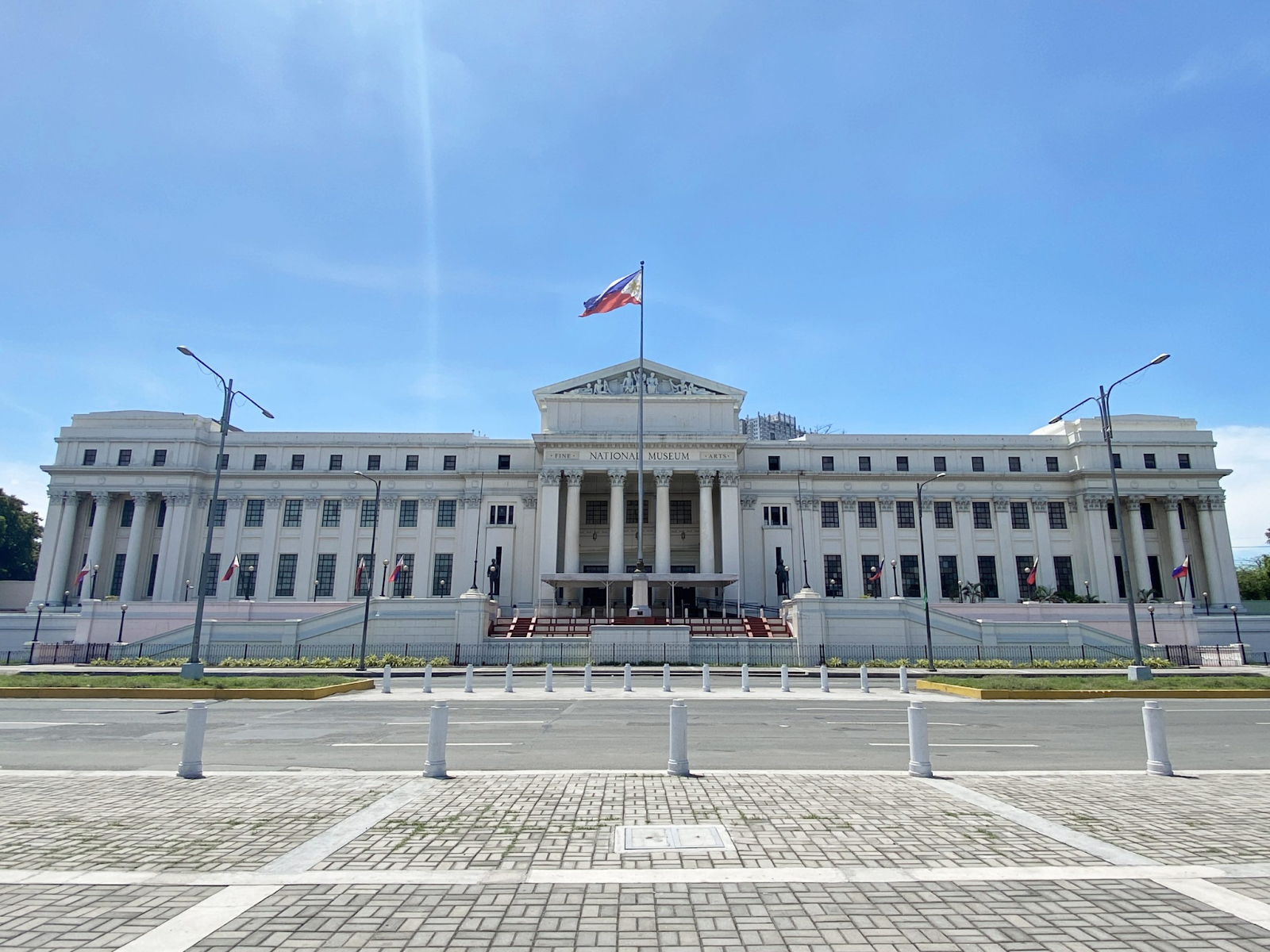 A photo of the exterior of National Museum of Fine Arts