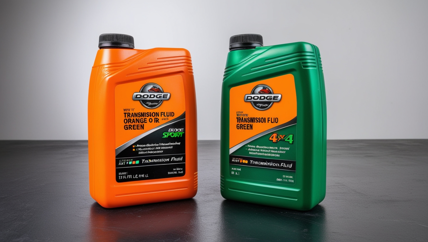 97 Dodge Sport 4x4 transmission fluid orange or green