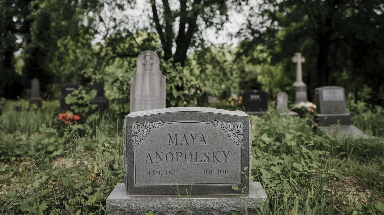  Maya Anopolsky cause of death