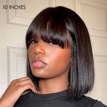 Top Bob Wigs with Bangs