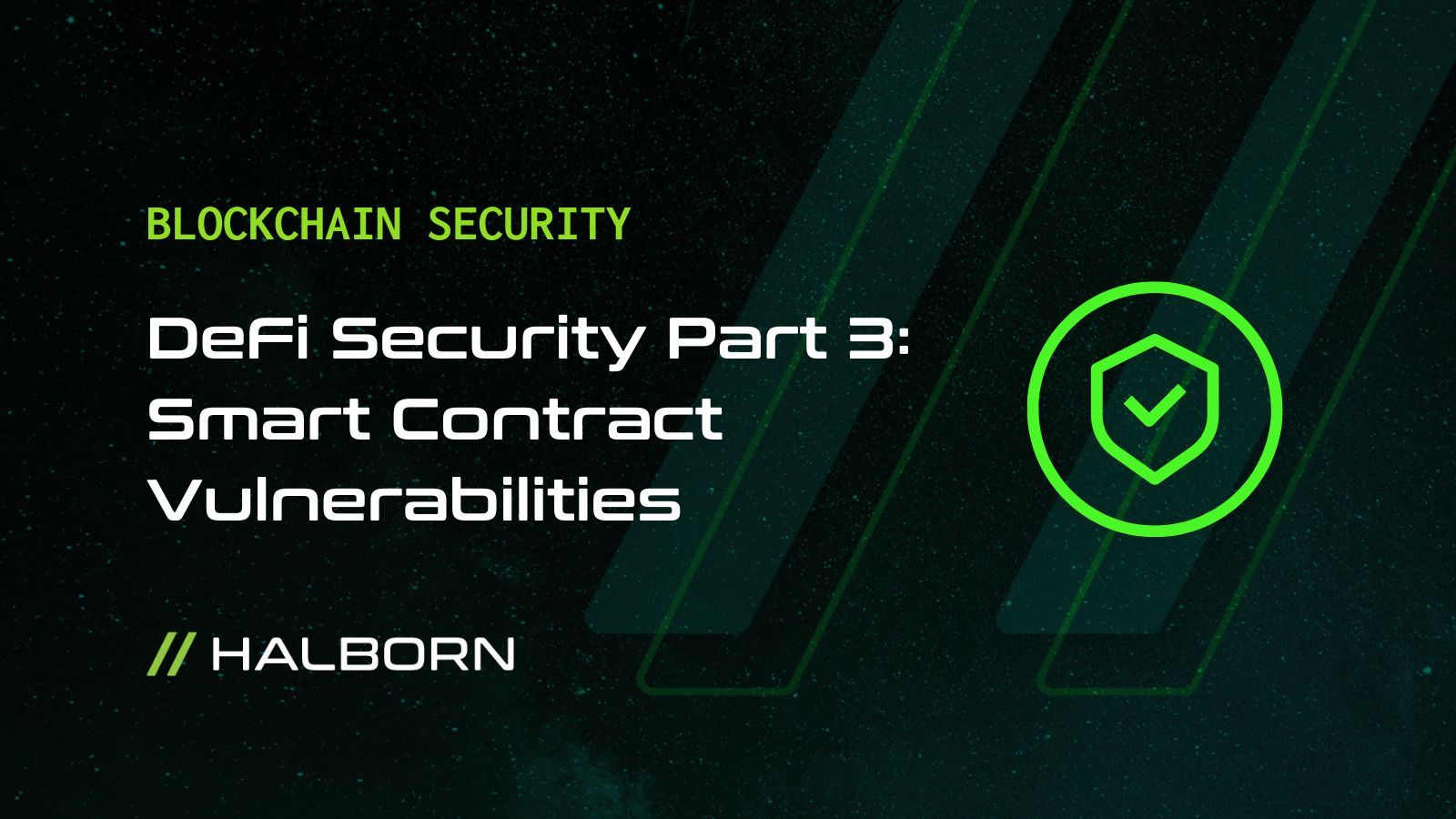 Smart contract vulnerabilities in DeFi