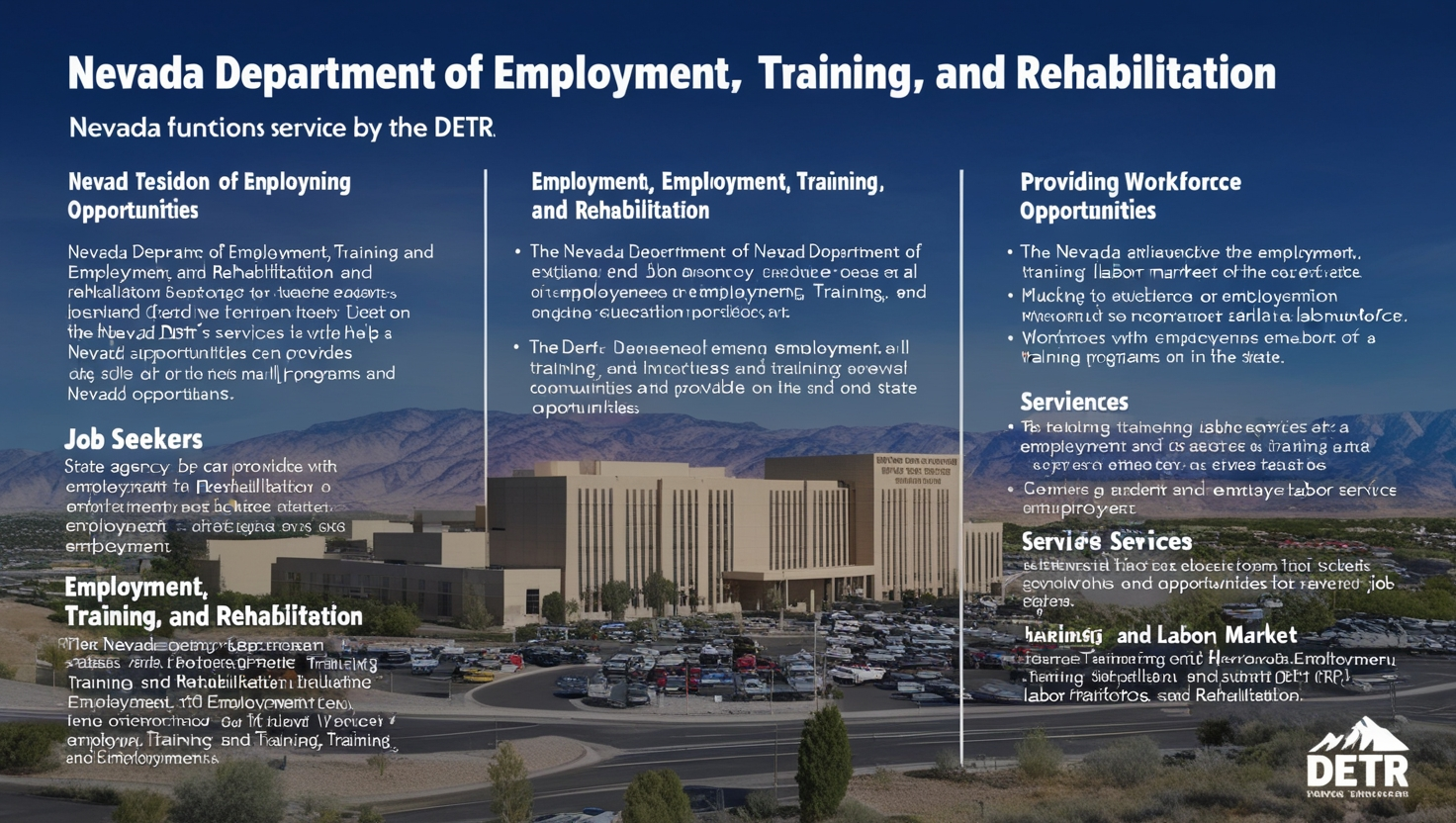 Nevada department of employment training and rehabilitation