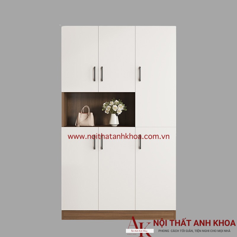 Tủ Giày Kịch Trần Gỗ MDF Đẹp Hiện Đại Giá Rẻ