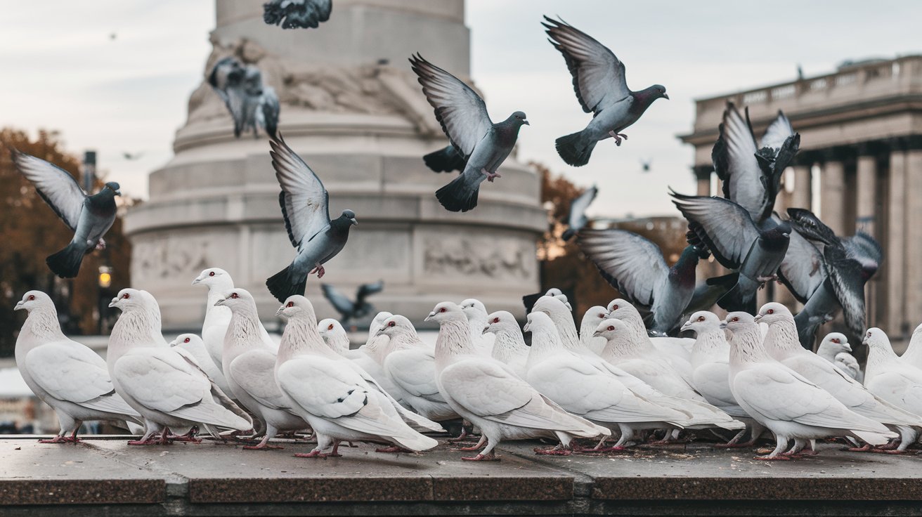 ❤️ White Pigeons: A Totem of Kindness