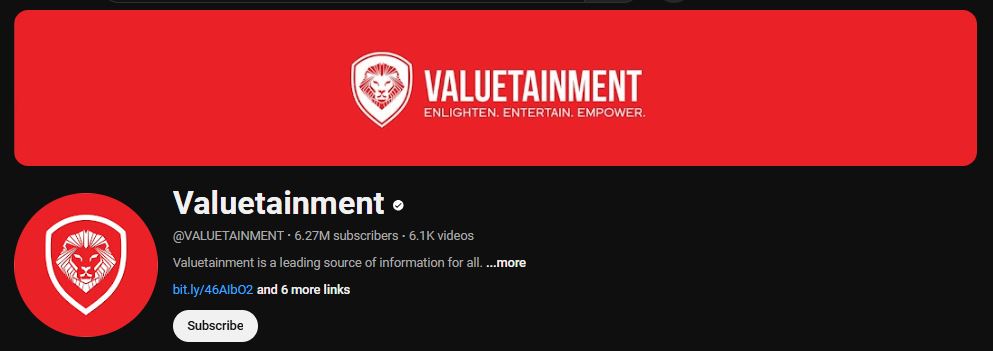 Patrick Valuetainment (YouTube Channel)