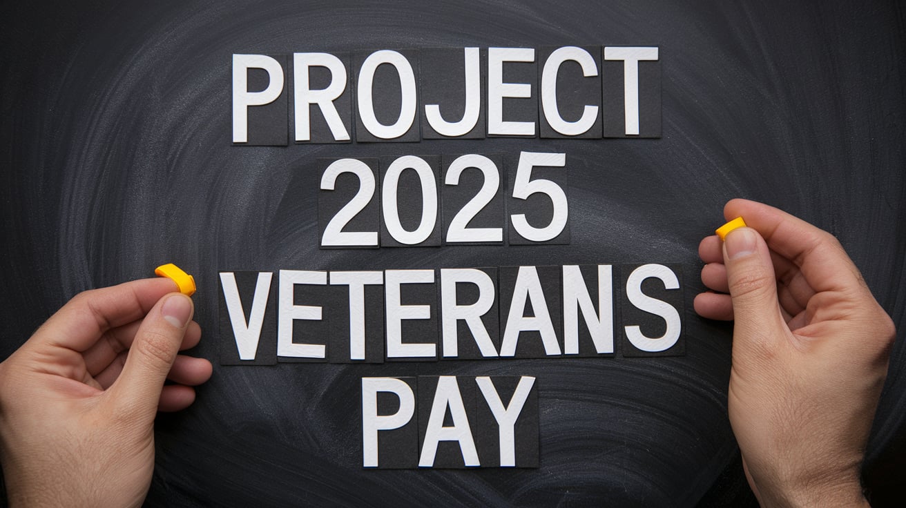 Project 2025 veterans pay