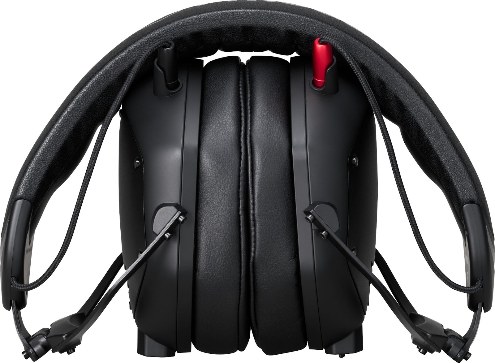 V-Moda M-100 PRO headphones folded.