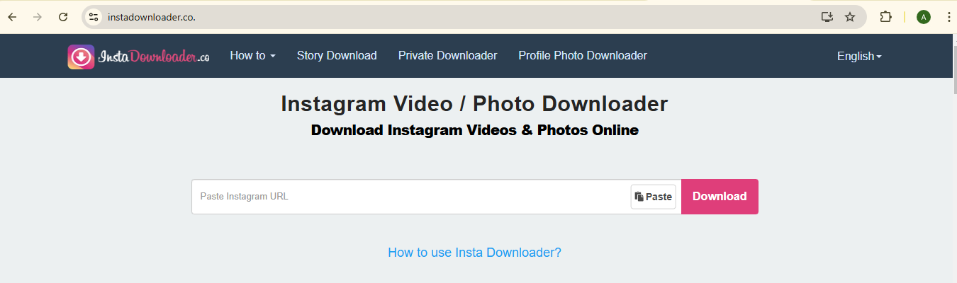 Download instagram videos