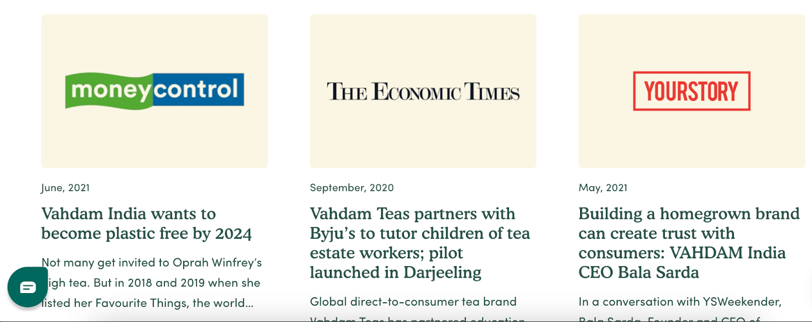 Vahdam leverages press release as their key marketing strategy