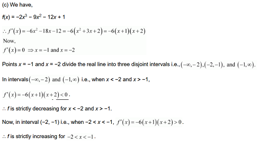 chapter 6-Application Of Derivatives Exercise 6.2