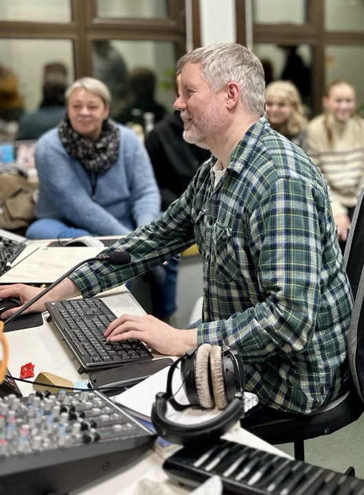 Jørn Lavoll i Draum Studio