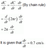 NCERT Solutions for Class 12 Maths Application of Derivatives