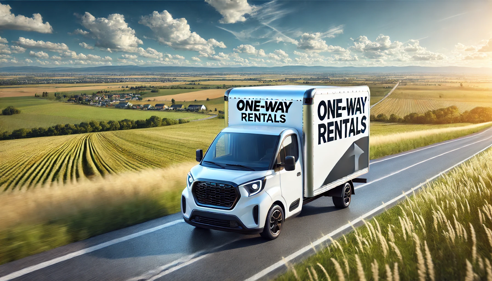 rent a small truck 1 way from 22801 t0 21014